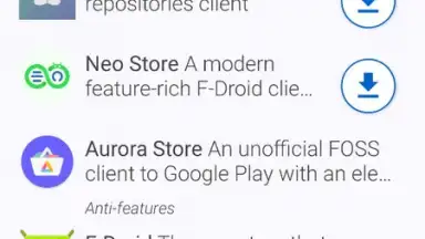 F-Droid скриншот 16