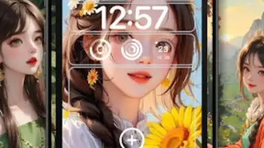 iLock - Lock Screen OS 17 скриншот 2