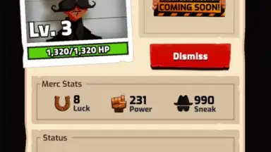 Idle Mercenary скриншот 4