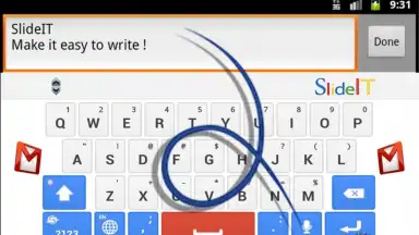 SlideIT Google Skin скриншот 2