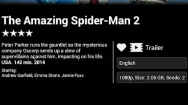 Popcorn Time скриншот 3