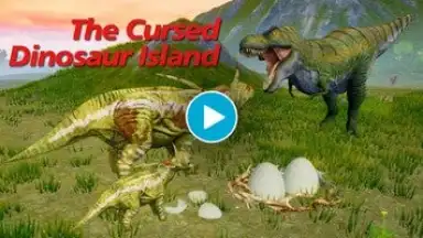 The Cursed Dinosaur Isle: Game скриншот 1