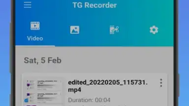 TG Recorder - Screen Recording скриншот 3