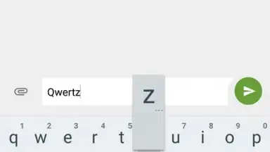 Czech Diacritic Keyboard скриншот 1