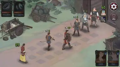 Ash of Gods: Tactics скриншот 8