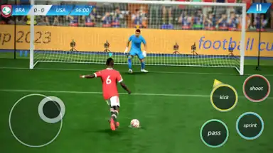 Football Soccer League Game 3D скриншот 13