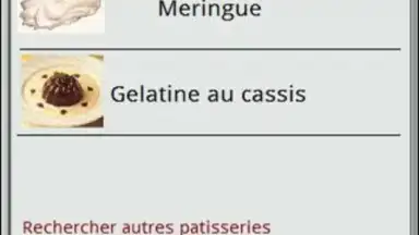 Recettes patisseries скриншот 2