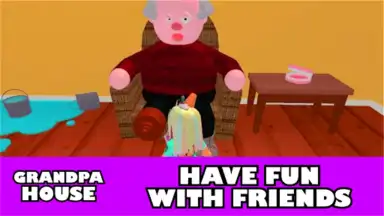 Grandpa house horror in roblox скриншот 2