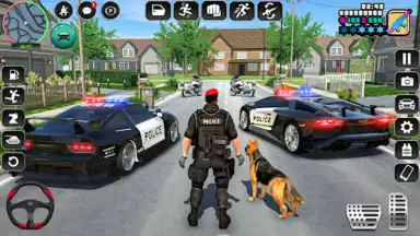 Police Thief Games: Cop Sim скриншот 6