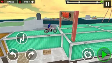 Bike Stunt Ramp Race 3D скриншот 7
