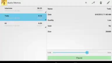 Audio Memos скриншот 15