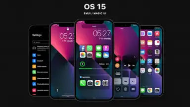 OS 15 Dark EMUI/Magic UI Theme скриншот 1