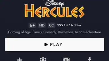 Disney+ скриншот 7