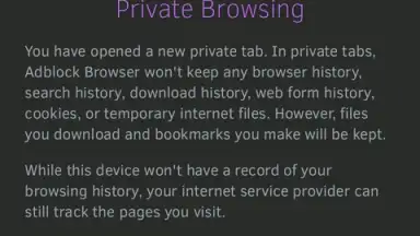 Adblock Browser скриншот 5