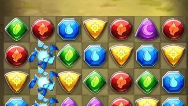 Dragon Strike: Puzzle RPG скриншот 2