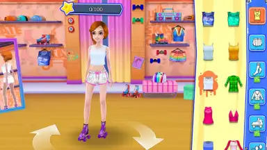 Roller Skating Girls - Dance on Wheels скриншот 6