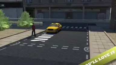 Taxi Driver 3D Simulator скриншот 3