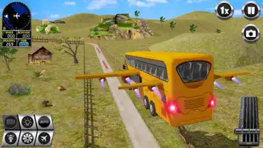 Flying Bus скриншот 1