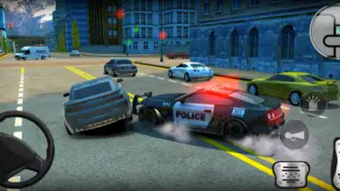 Police Car Drift شرطة الهجوله скриншот 9