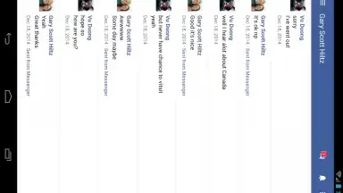 Lite Messenger FB скриншот 19