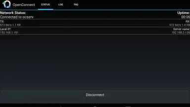 OpenConnect скриншот 1
