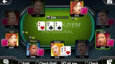 Texas Holdem Poker OL скриншот 3