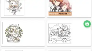 Anime - Paint by Numbers скриншот 2