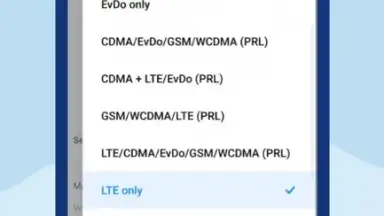 Force 4G/LTE Only Mode скриншот 2