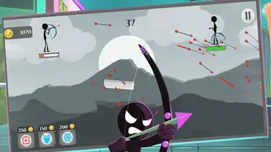 Arrow battle of Stickman скриншот 2