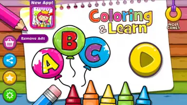 Coloring and Learn скриншот 8