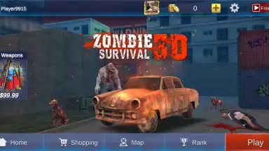 Zombie Survival 3D скриншот 1