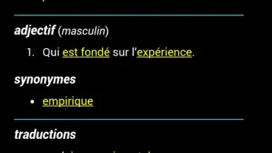 French Dictionary - Offline скриншот 3