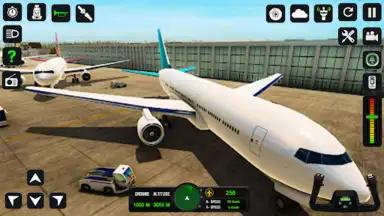 Airplane Simulator Flight Game скриншот 1