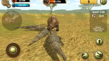Wild Crocodile Simulator 3D скриншот 4