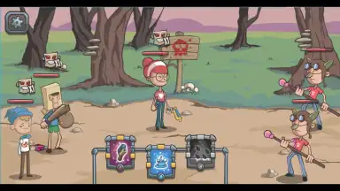Backyard Heroes RPG скриншот 1