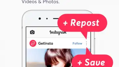GetInsta - FREE download Instagram videos & Repost скриншот 2