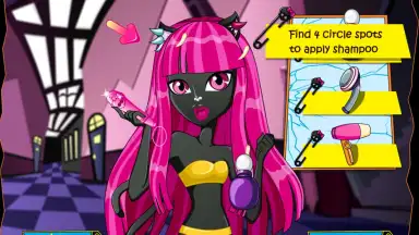 Monster Catty Noir Hair Salon скриншот 4