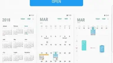 Samsung Calendar скриншот 1