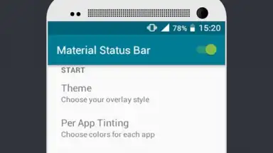 Material Status Bar скриншот 4