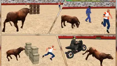 Angry Bull Attack Arena Sim 3D скриншот 4