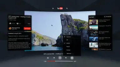 YouTube VR скриншот 2