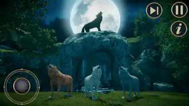 The Wild Wolf Animal Simulator скриншот 4