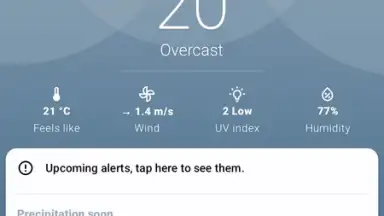 Breezy Weather скриншот 1