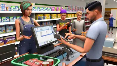 Shopping Mall Store 3D Cashier скриншот 1