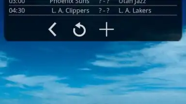 Basketball Livescore Widget скриншот 11