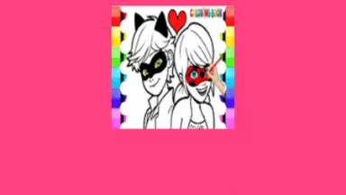 Coloring Ladybug & Blackcat скриншот 7