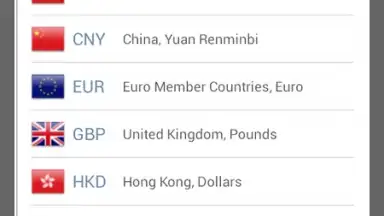 Currency Exchange Rates скриншот 2