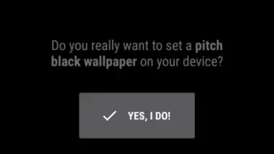 Pitch Black Wallpaper скриншот 5