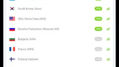 VPN servers in Russia скриншот 16