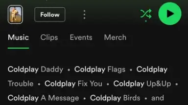 Spotify скриншот 28